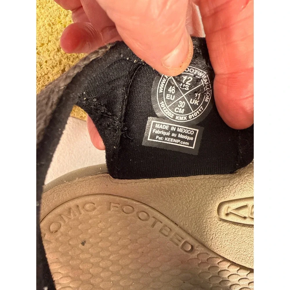 Keen Newport H2 Mens Sandals Gray Tan Waterproof Hiking Water Shoes 1012202 12